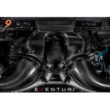 EVENTURI Kit Admission en Carbone pour Porsche 991 Turbo/S