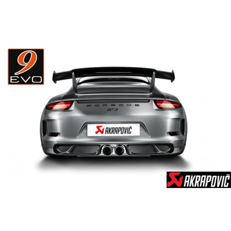 Ligne AKRAPOVIC Evolution Line pour Porsche 991 GT3/RS