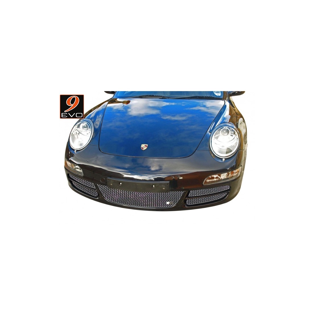 Kit Grilles de Pare-Choc Avant pour Porsche 991 C2S 3.8L (sans