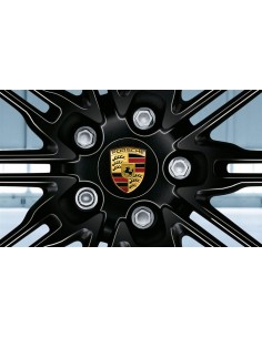 Cache boulon Chrome pour Porsche®