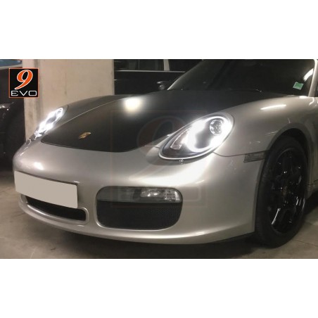  Blocs Optiques LED Look 991 Black Series pour Porsche Boxster-Cayman 987 MKI